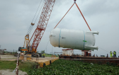 Conveyor Logistics Complete Movement of Pressure Vessels