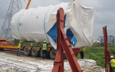 Conveyor Logistics Complete Movement of Pressure Vessels