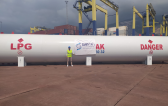 Element International Logistics Handle LPG Tank in Turkey