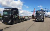 Heavy Load Service Transport Tanks to Industrial Site