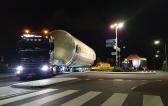 Heavy Load Service Transport Tanks to Industrial Site