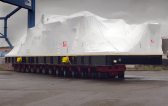 FCI Transport Compressor Train to Germany