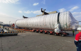 Topline Express Logistics Deliver Vacuum Tank