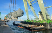 Europe Cargo Handle 253-Ton Heat Exchanger in Antwerp