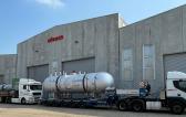 Livo Logistics Carry Oversized Heat Exchangers to India