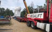 Megalift Deliver Tanks to Petronas Refinery in Kerteh