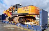 Europe Cargo Transport Excavator to Jebel Ali