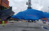 Fortune International Conduct Multimodal Transport of Helicopter