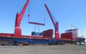 Balena Projects Transport Heavy Press Machine to North America