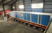 EZ Link and SCACLI Cooperate to Transport Machinery Plates