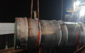 MS Global Transport Columns from Malaysia to Panjang