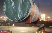 MS Global Transport Columns from Malaysia to Panjang
