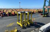 Europe Cargo Move Kalmar Hybrid Straddle Carriers to Antwerp