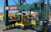 Europe Cargo Move Kalmar Hybrid Straddle Carriers to Antwerp