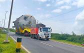 EXG with Successful Transport of 8 Blowdown Tanks