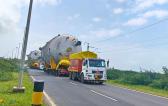 EXG with Successful Transport of 8 Blowdown Tanks