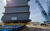 Europe Cargo Discharge Heavy Loads in Antwerp