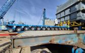 Europe Cargo Discharge Heavy Loads in Antwerp