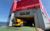 EZ Link Taiwan Handle RORO Shipment of Mobile Crane