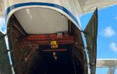 Element International with Full Air Charter of Mining Equipment