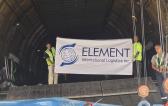 Element International with Full Air Charter of Mining Equipment