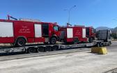 Seven Seas Jordan Deliver 32 Fire Fighting Trucks to Baghdad