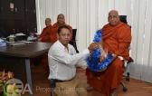 CEA Honoured by Sitagu Sayadaw Attendance