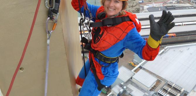 PCN President Raises over $5000 for The Dream Trust by Abseiling 100m