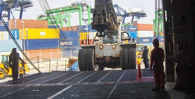 TRAFIMAR (Morocco) Ship 38 Heavy Machinery Vehicles