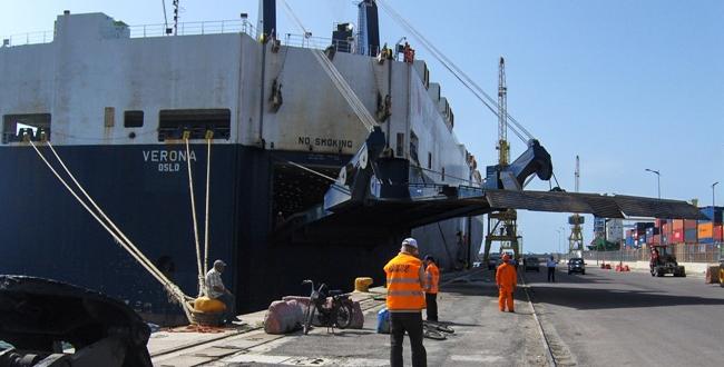 TRAFIMAR (Morocco) Ship 38 Heavy Machinery Vehicles