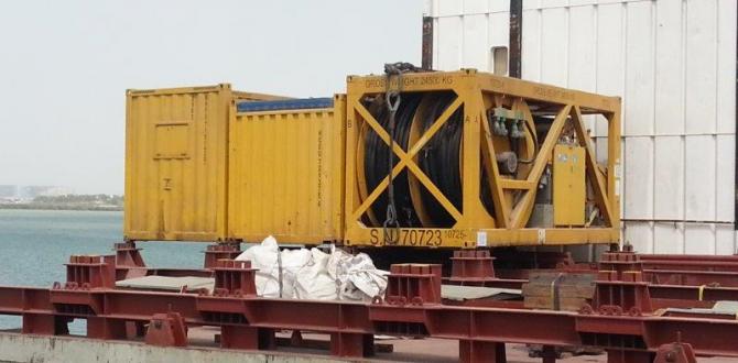 WSS UAE Move 123 ton Hydraulic Hammer & Accessories from Abu Dhabi to Hamburg