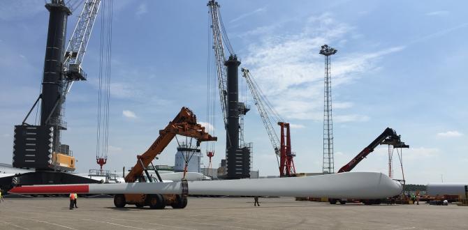 Europe Cargo Handle Wind Project from Vietnam to Belgium