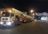 WSS Project Team Handles Shipment for Crude Processing Units