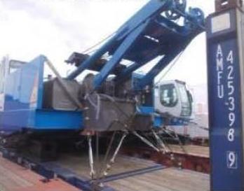 Transmodal Deliver Crawler Cranes from Singapore to the Philippines