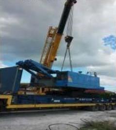 Transmodal Deliver Crawler Cranes from Singapore to the Philippines