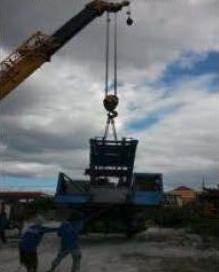 Transmodal Deliver Crawler Cranes from Singapore to the Philippines