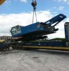 Transmodal Deliver Crawler Cranes from Singapore to the Philippines