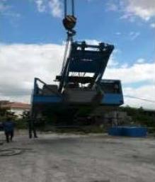 Transmodal Deliver Crawler Cranes from Singapore to the Philippines