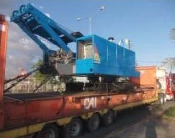 Transmodal Deliver Crawler Cranes from Singapore to the Philippines