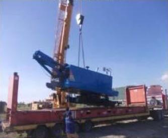 Transmodal Deliver Crawler Cranes from Singapore to the Philippines