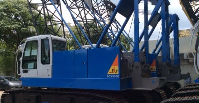 Transmodal Deliver Crawler Cranes from Singapore to the Philippines