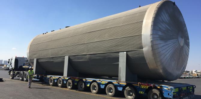 Khimji Ramdas Move Consignment of Oversized Bitumen Tanks