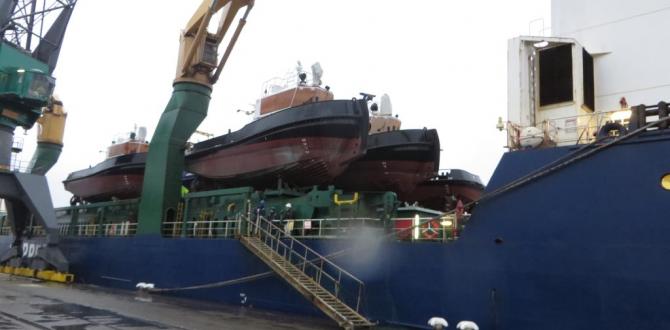 Europe Cargo Handle Shipment of Tug Boats