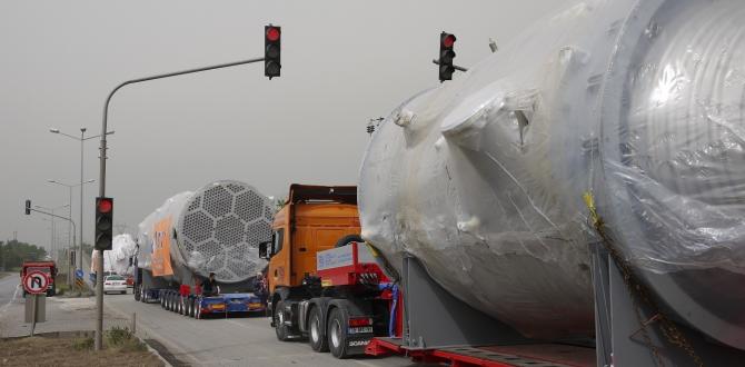 MTS Logistics Deliver Huge Boiler from Belgium to Turkey