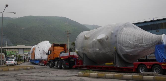 MTS Logistics Deliver Huge Boiler from Belgium to Turkey