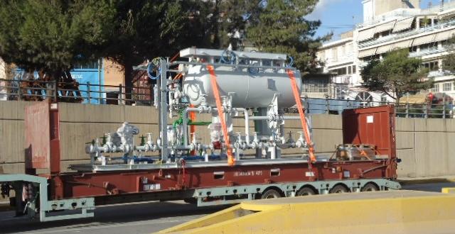 Delta Maritime & Steder Group Export Large Separators from Greece to Egypt