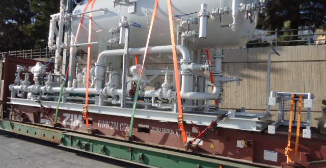 Delta Maritime & Steder Group Export Large Separators from Greece to Egypt