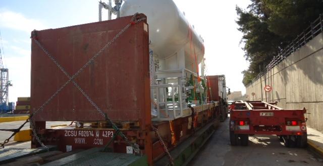 Delta Maritime & Steder Group Export Large Separators from Greece to Egypt