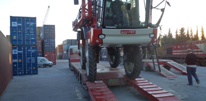 MTS Logistics Transport Agricultural Machinery from Belgium to Turkey