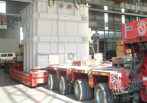 Fortune Handle Transport of 120tn Transformer in Italy